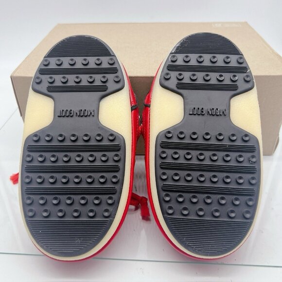 MOON BOOT Full Moon Icon Nylon Mule Red EU 35/ 36 Womens US 5.5 - Picture 10 of 13